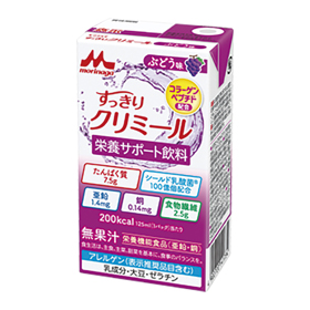 森永乳業 エンジョイすっきりクリミール(ぶどう)125ml X026762