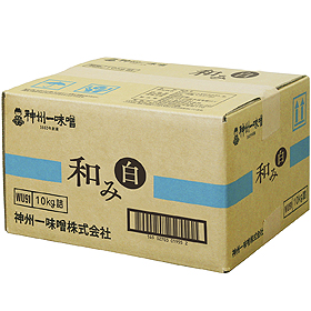 神州一味噌 和み白 10kg X027020