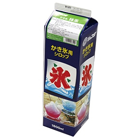 かき氷 抹茶 1.8L紙パック 10464 販売期間4月末-8月★販売期間終了