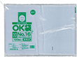 OK袋 0.03mm 紐付 16号 340×480mm 1袋(100枚入) Y007241